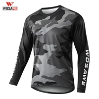 wosawe mens downhill jerseys race mountain bike mtb shirts offroad dh motorcycle jersey motocross sportwear clothing