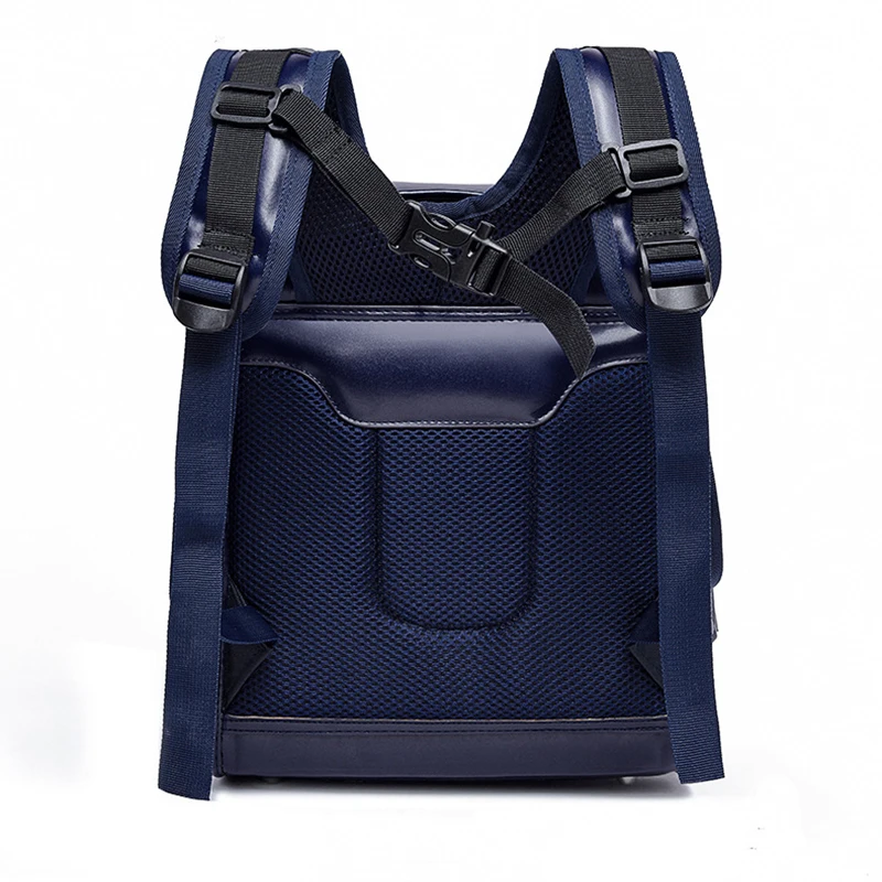 Японский Детский рюкзак из искусственной кожи ортопедическая школьная сумка для