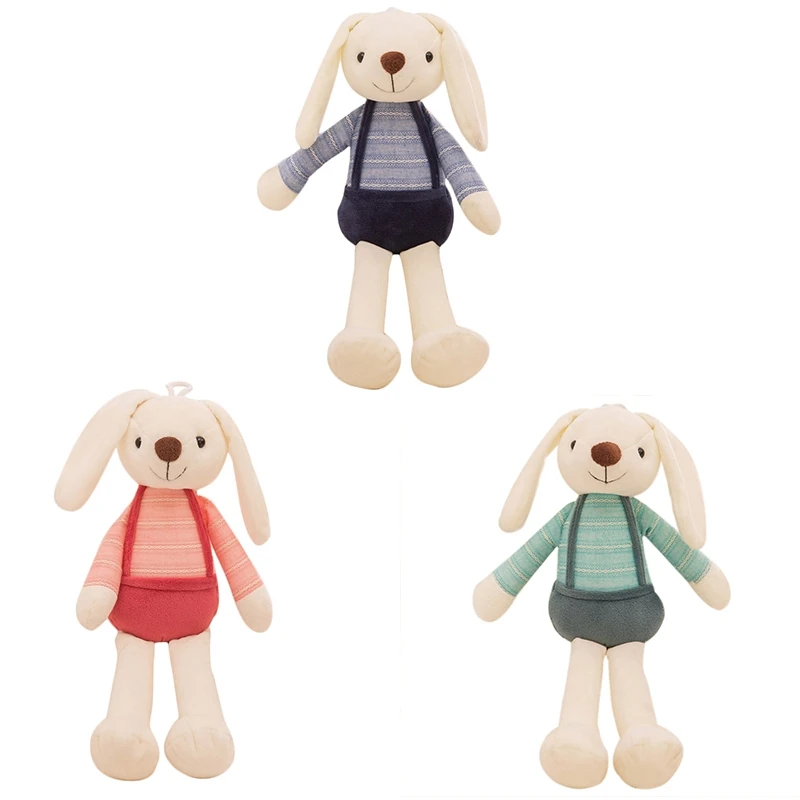 

40Cm Cute Bunny Plush Rabbit Toy Soft Cloth Stuffed Rabbit Easter Gift Decor Baby Appease Toys For Children Kids New Year Gift