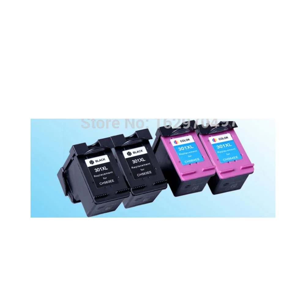 4х Новый чернильный картридж совместимый с принтером hp301 301XL 301 DeskJet 1050 2050 2050s 2510 3050a
