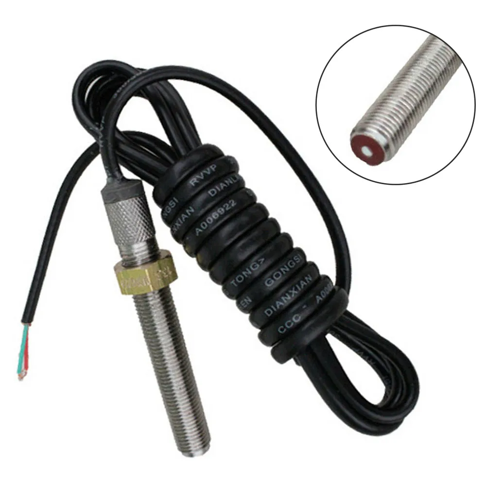 

MSP6729 Magnetic Rotate Speed Sensor Pick Up Sender Ring Gear 3/8-24UNF-2A Generator Speed Sensor Rotational Speed Sensor RPM Fo