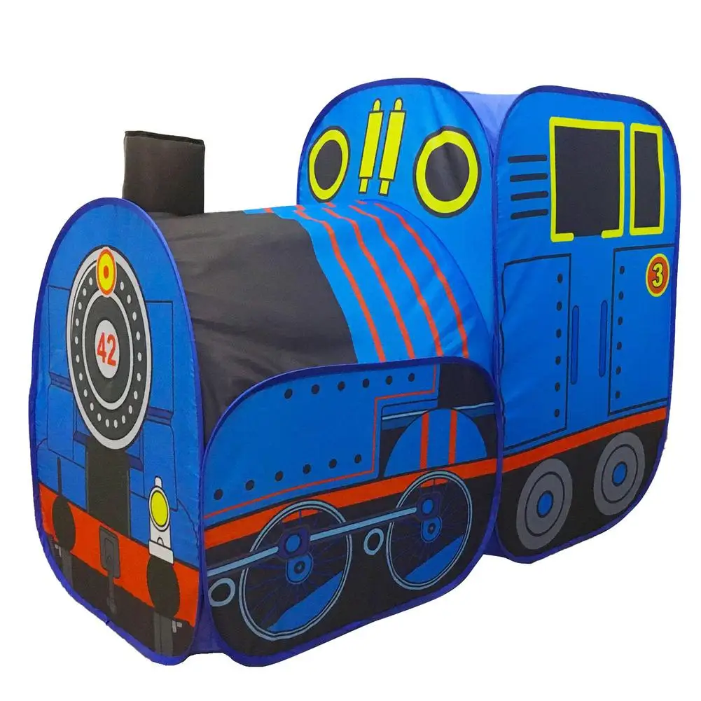 

Палатка детская с маленьким поездом, портативная, для дома и улицы, игровой домик для детей, складная палатка, подарок на день рождения, детс...