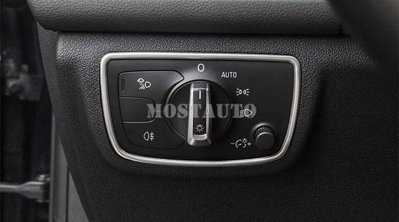 Для Audi A6 S6 внутренняя фара переключатель кнопка Крышка отделка 2012 2018 1 шт.
