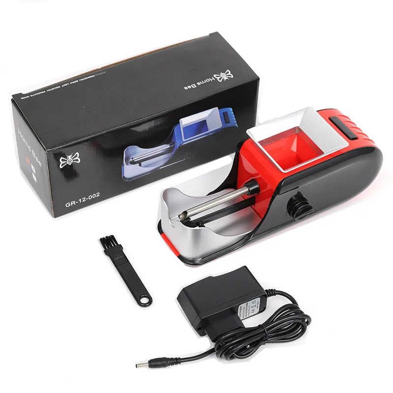 Extractor de cigarrillos completamente autom&aacute;tico para el hogar, Mini m&aacute;quina de liar cigarrillos, rellenador de tabaco, enchufe europeo, env&iacute;o directo-1