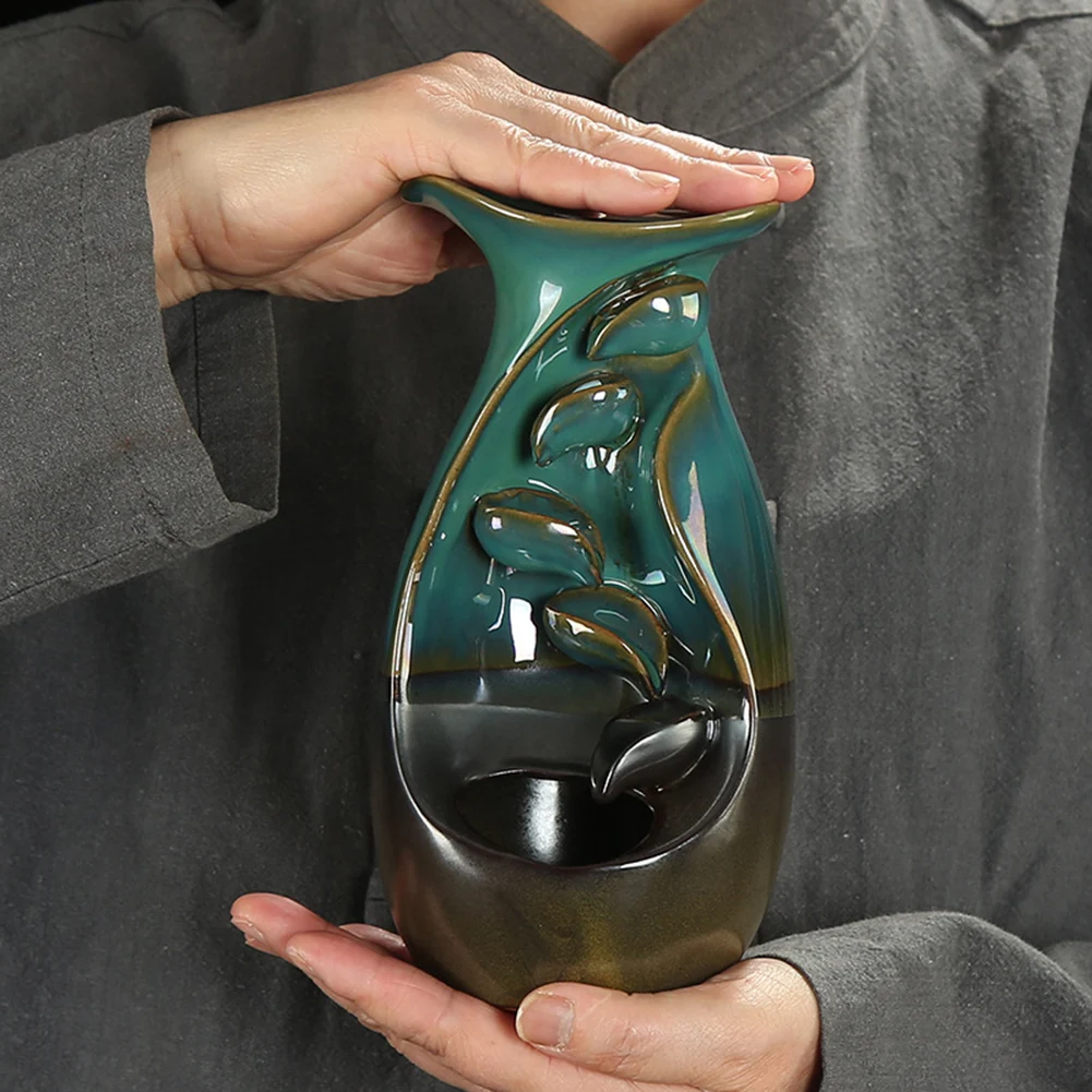 Керамическая курильница водопад подставка для ароматических распылителей