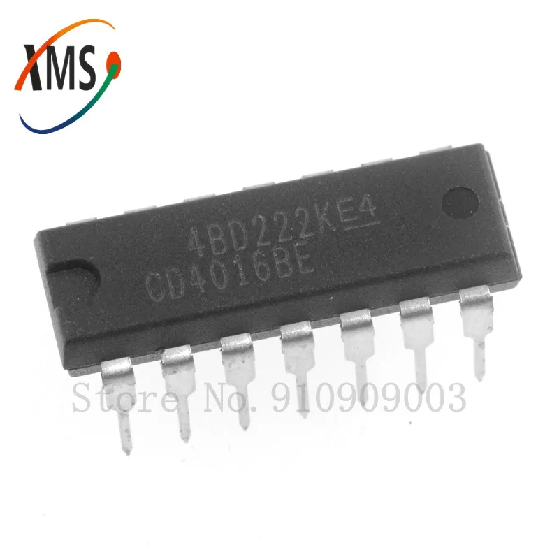10 шт. CD4016BE DIP-14 CD4016 DIP14 4016BE DIP