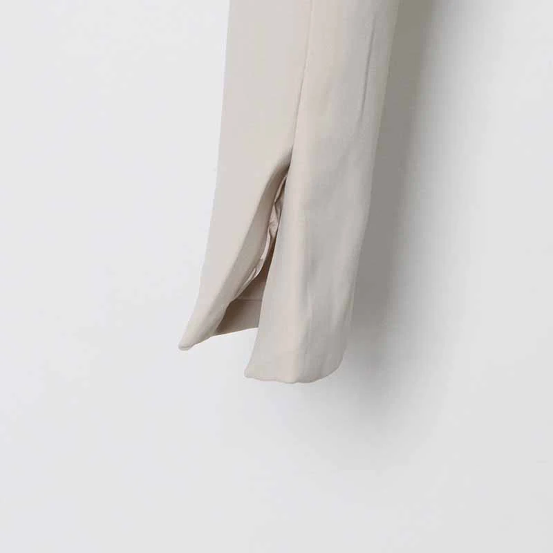 

SISPELL Patchwork Hollow Out Blazer Coat For Female Deep V Neck Long Sleeve High Waist Slimming Women's Sexy Coat Fashion 2021