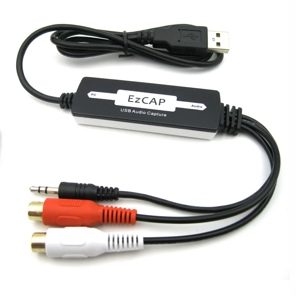 Аналоговая карта захвата аудио преобразует из старой кассеты в MP3 WMA WAV цифровой