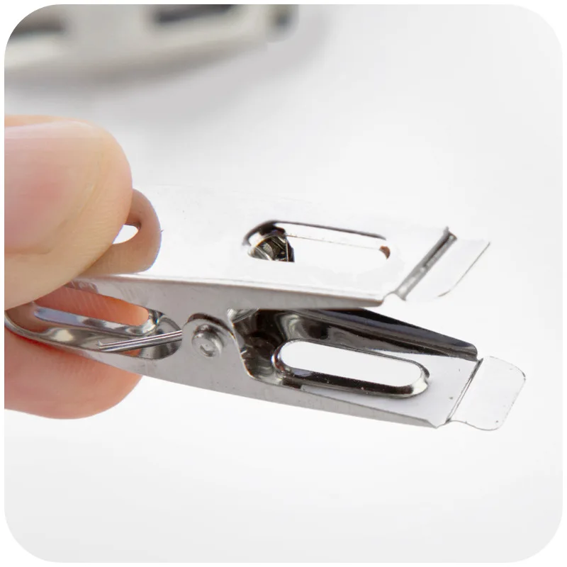 20 шт. металлические прищепки для одежды и брюк|Бельевые прищепки| |