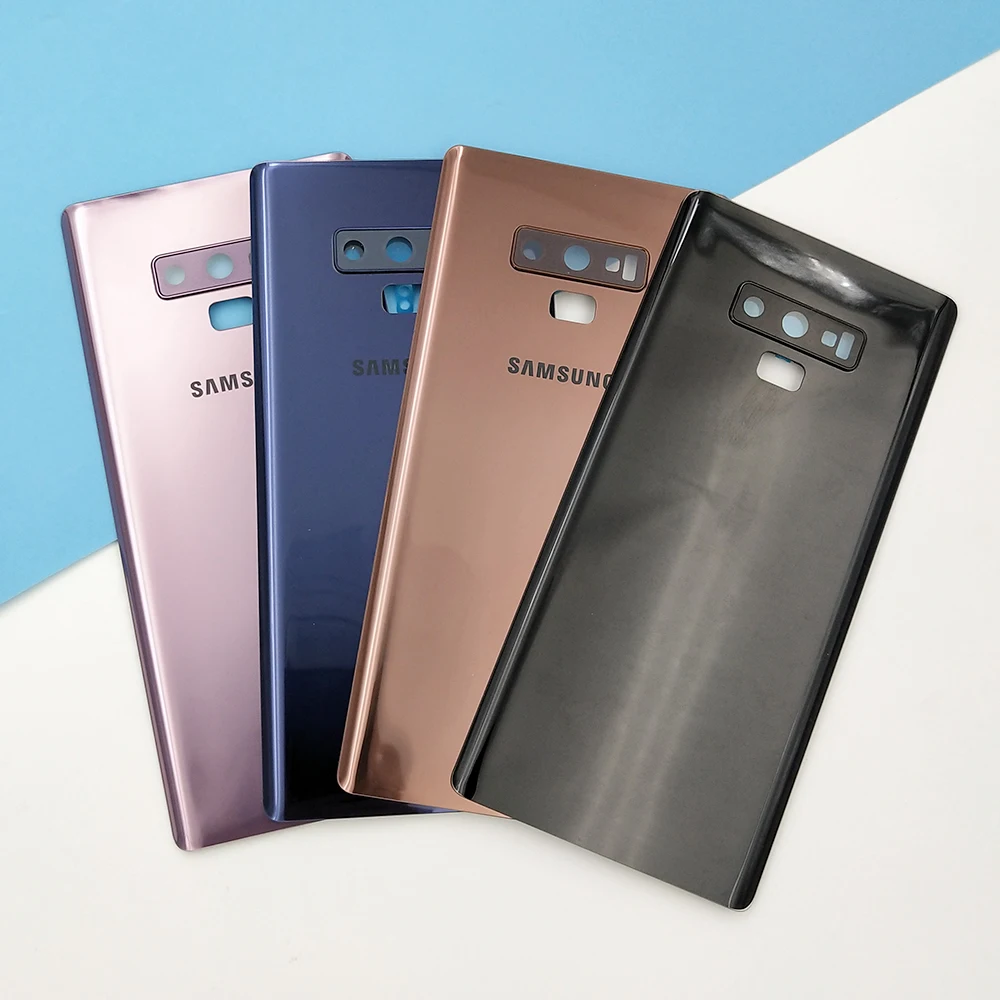 SAMSUNG задняя крышка батарейного отсека для Samsung Galaxy Note 9 Note9 N960 N960F SM N960FD стекло