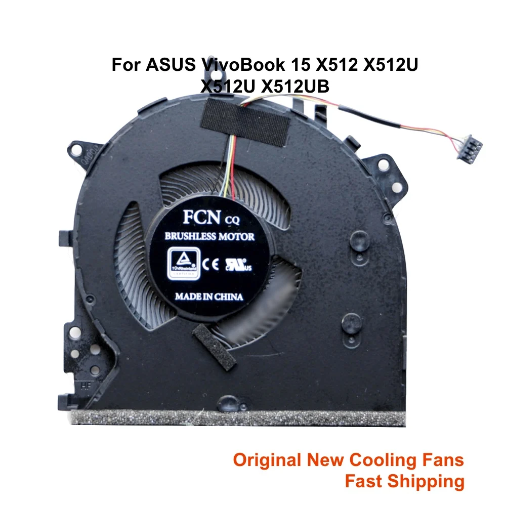 Кулер для процессора ASUS VivoBook 15 F512 F512DA F512UA F512FA F512FB 13N1 6TA0U12 13NB0KA0AM0802|Кулеры и системы