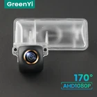 GreenYi 1080P HD 170  Автомобильная камера заднего вида для Subaru BRZ Outback Impreza VX Crosstrek Tribeca Night Vision Reverse Reversing 4 pin автомобильная парковка AHD