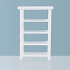 1:12 миниатюрная мебель для кукольного дома деревянные Дисплей пол полки для хранения держатель 5