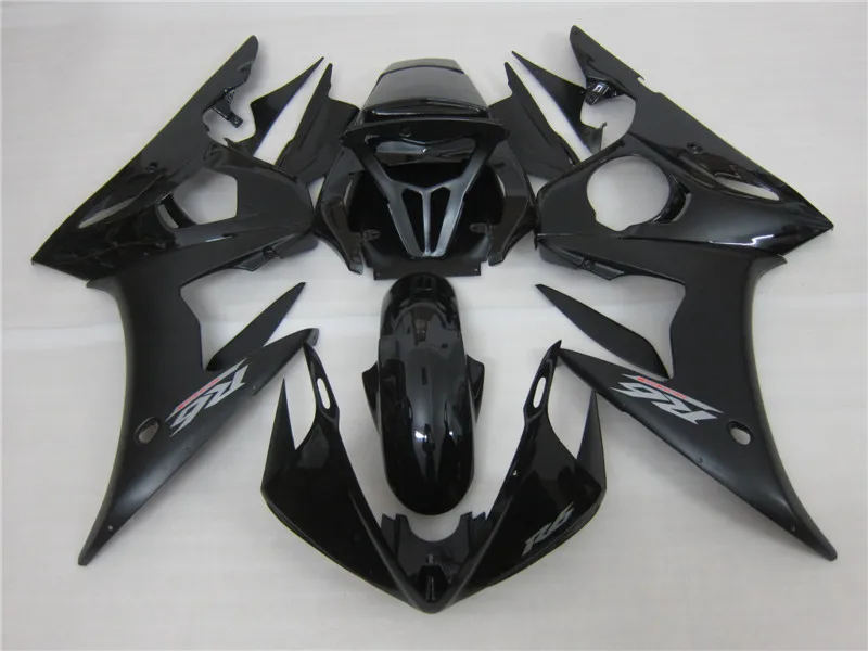 Черный(gloosy/matte) части тела R6 для YAMAHA r6 Обтекатели наборы 03 04 05 YZF R6 2003 2004 2005 пользовательские Обтекатели наборы+ 7 подарков