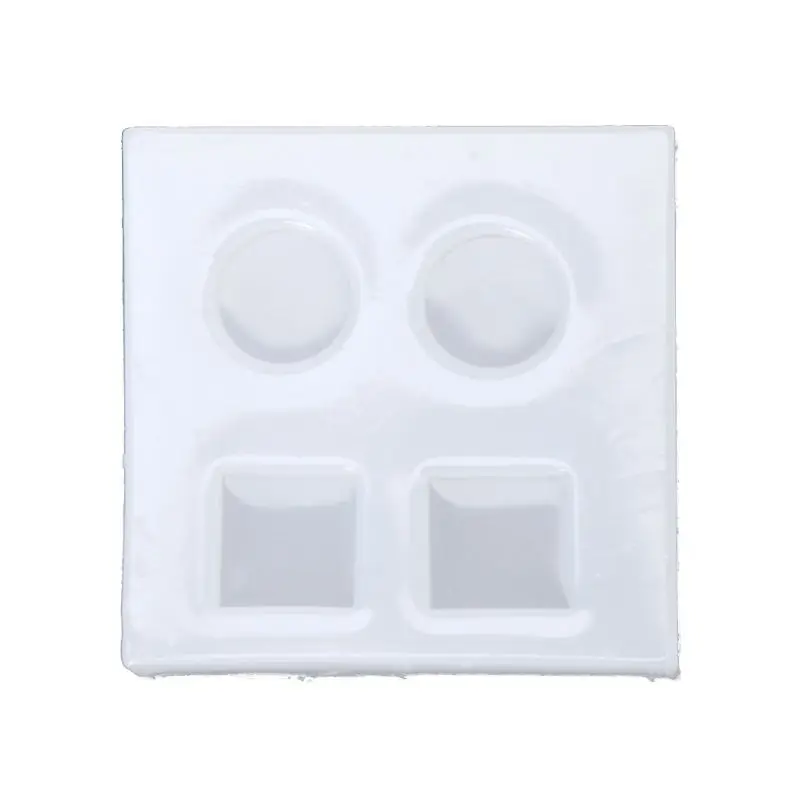 

Jewelry Mold Silicone Round Oval Square Shape DIY Stud Earring Epoxy Resin