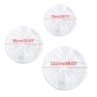 Белый коврик для рождественской елки, 7890122 см