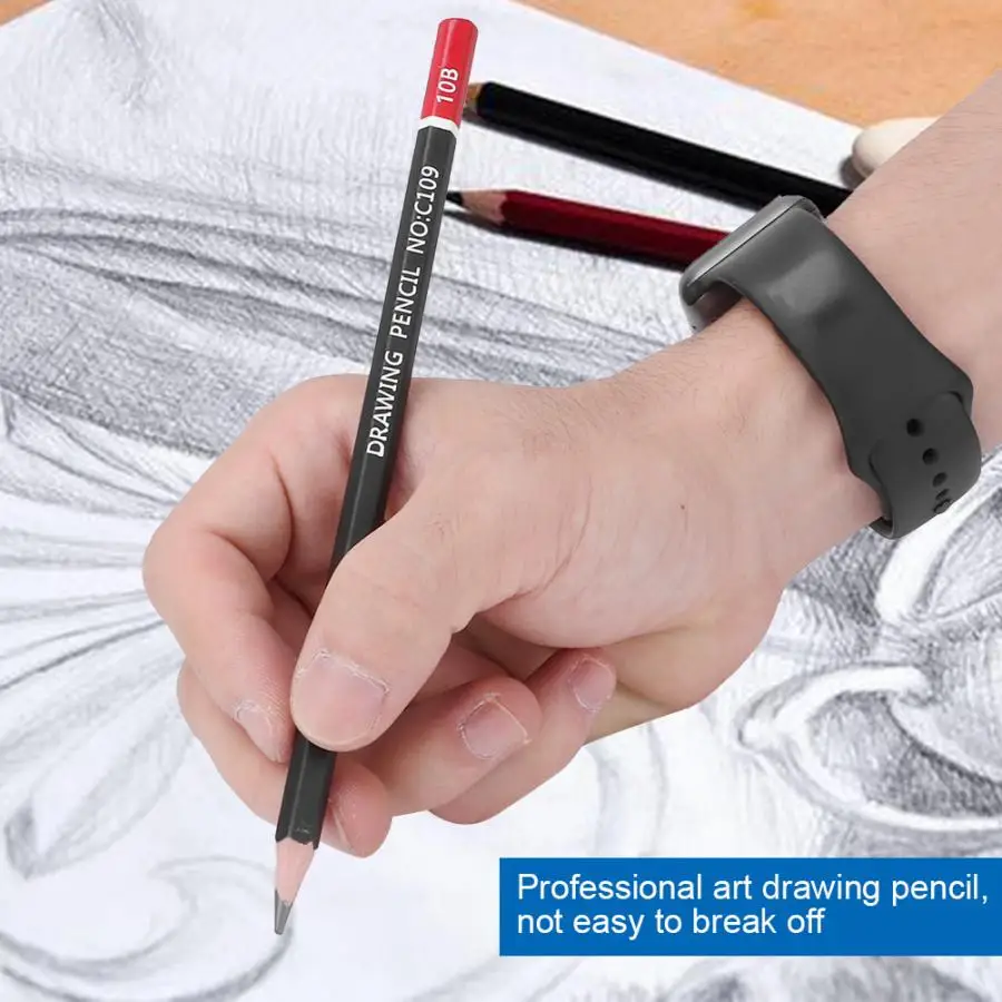 Новый угольный набор карандашей профессиональные художественные карандаши для