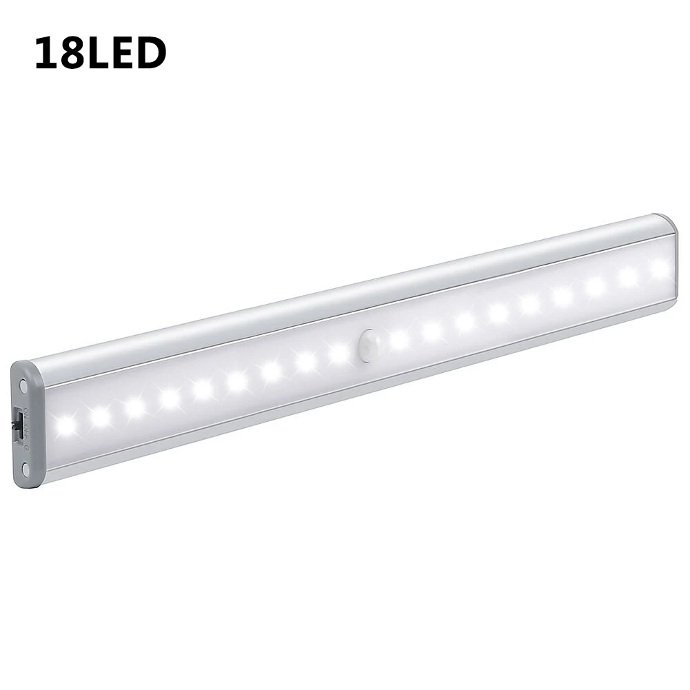 

Настенный светильник на клейкой основе с датчиком движения и зарядкой от USB