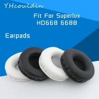 yhcouldin earpads for superlux hd668b hd668 headphone accessaries replacement leather