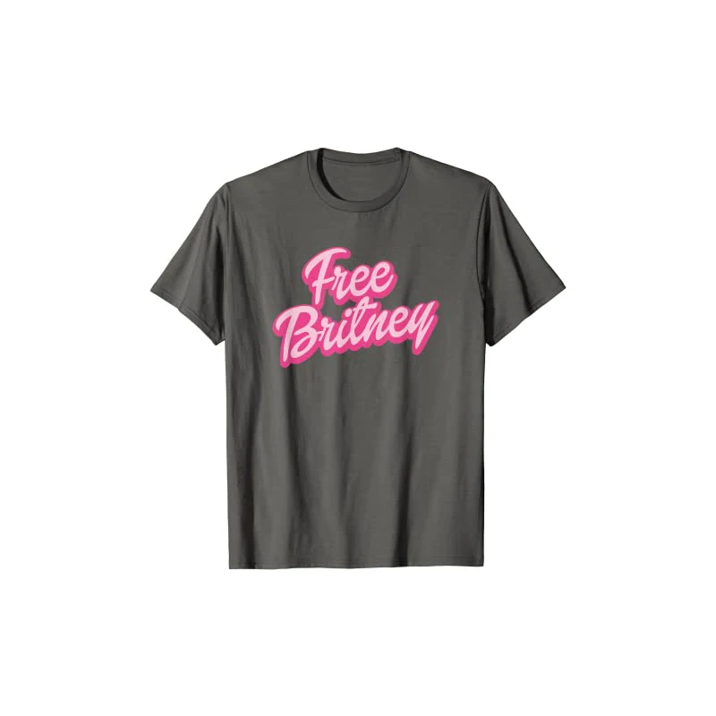 

Free Britney Letter Graphic Cotton T Shirts Women Summer Tops Oversized Short Sleeve Tees Harajuku Shirt Femme y2k Clothes
