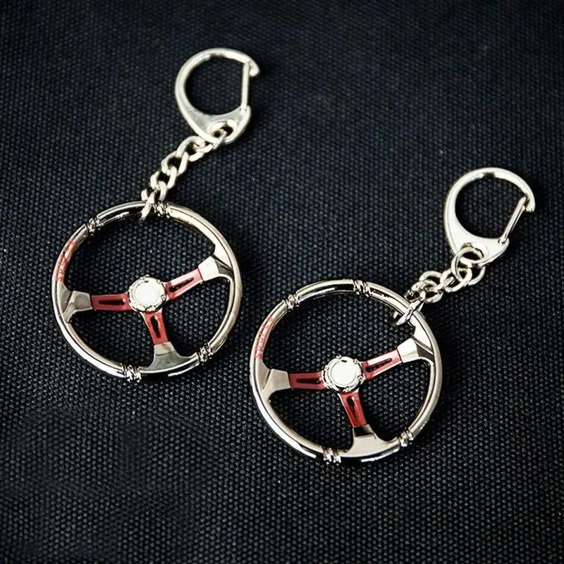 Новинка автомобильный брелок на руль из цинкового сплава | Багаж и сумки