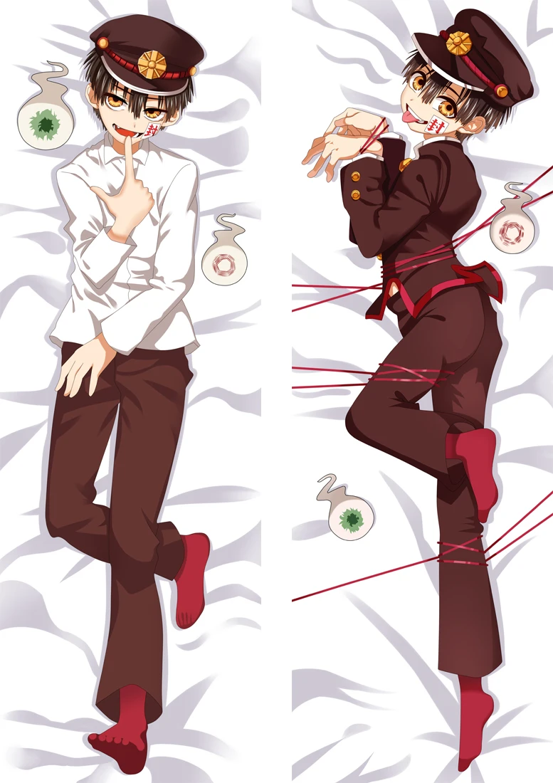 

Anime Toilet-bound Hanako-kun Yugi Amane Cosplay Double Sided Pillow Case Dakimakura Hugging Body Decorative Pillow Cover Gift