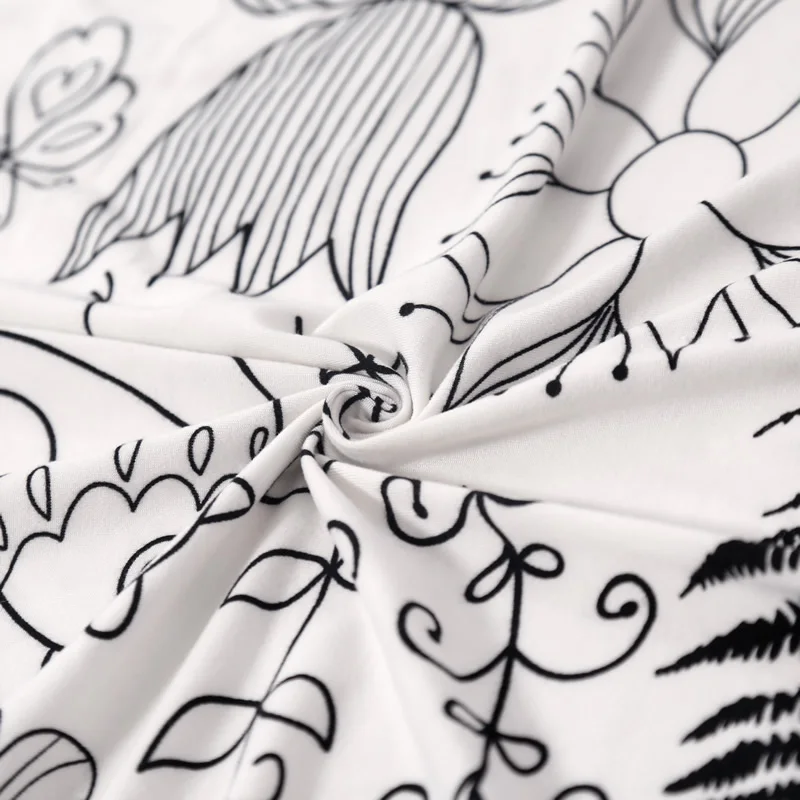 Эластичный чехол для раскладного дивана без подлокотников с принтом, современная растяжимая защита дешево для дома и отеля.