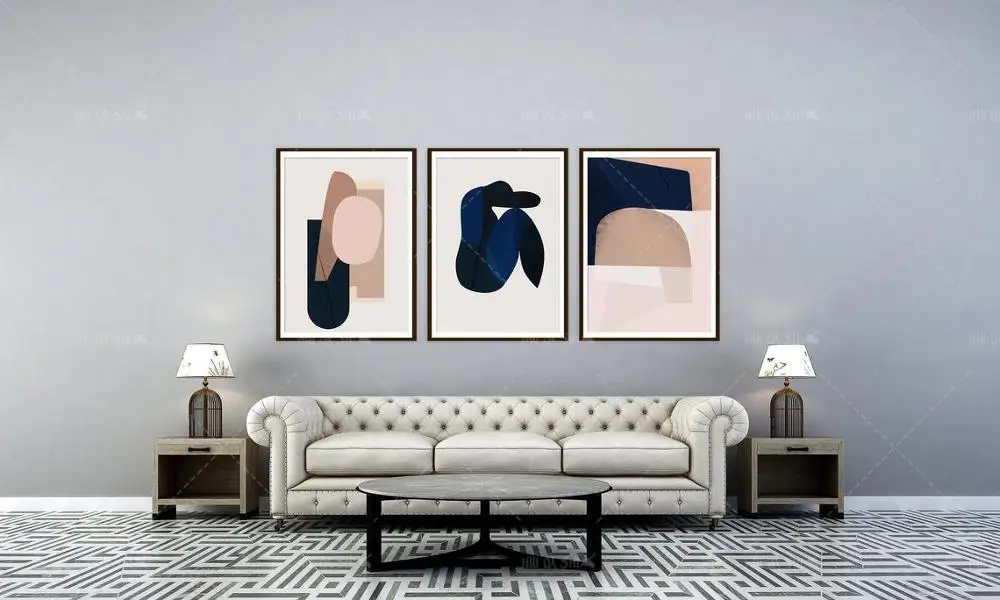 Настенная картина в скандинавском стиле Современный домашний декор плакат
