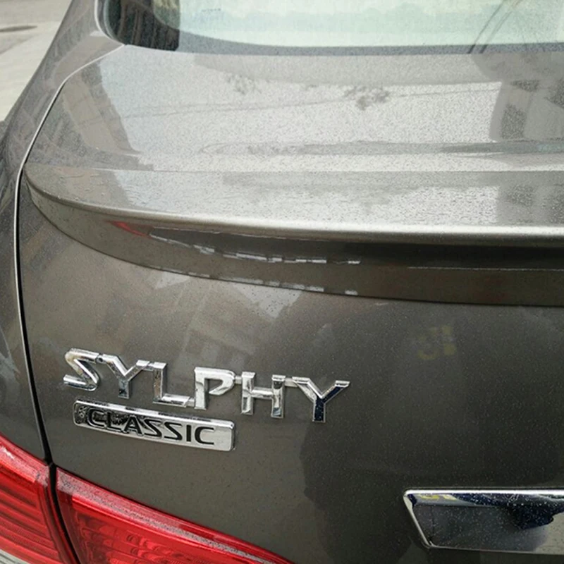 Задний спойлер для Nissan Sylphy Sentra 2007 2011 направляющая багажника праймер высокого