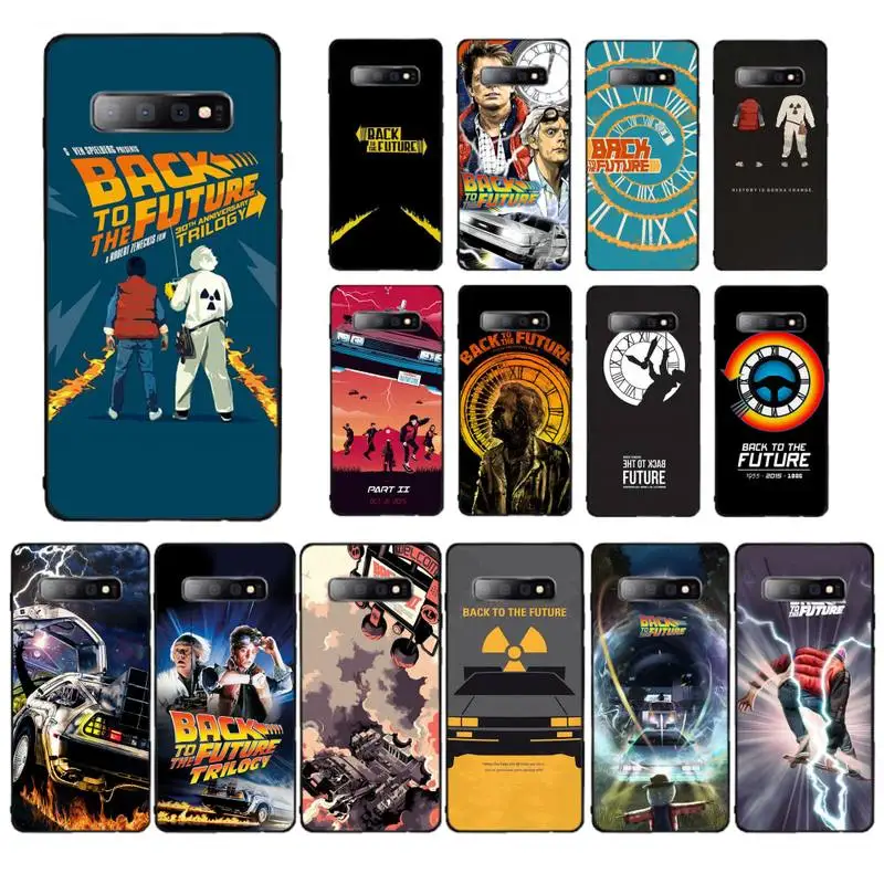 

MaiYaCa Back to the Future Phone Case for Samsung S10 21 20 9 8 plus lite S20 UlTRA 7edge