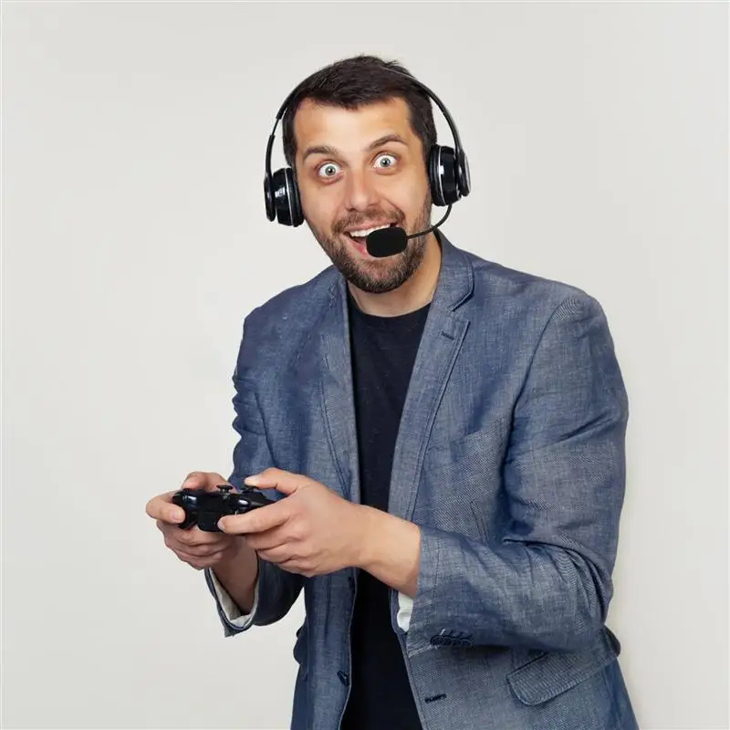 

1Pc Headset Microphone In-line Microphone Gaming headphone Microphone Gift