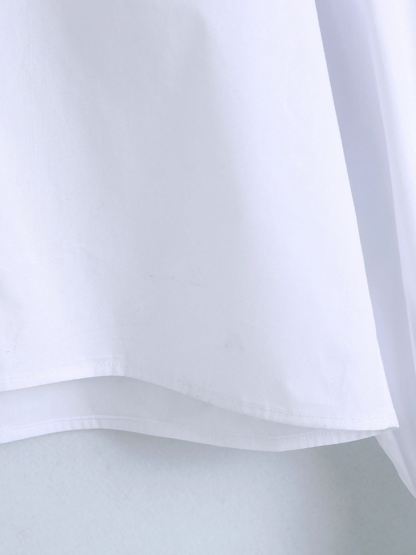 

2021 spring and autumn popular cute women's lapel embroidered lace shirt long-sleeved born cloth fashion all-match top