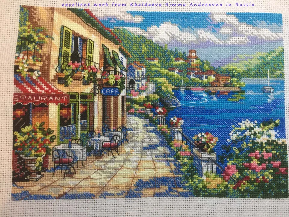 Высококачественный красивый милый Набор для вышивки крестиком с счетным счетом