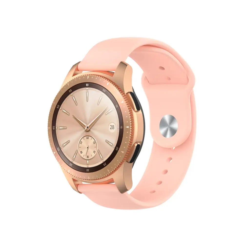 18 мм 20 22 силиконовый ремешок для huawei/Withings/samsung Galaxy/gear s3/Amazfit Bip Смарт-часы замена