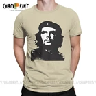 Cubaфутболка для мужчин, футболка Че Гевара из 100% хлопка с коротким рукавом, винтажный Топ для взрослых