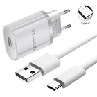 USB зарядное устройство быстрой зарядки USB Type-C USB кабель для Samsung A82 A22 M21S A72 A52 A32 5G A12 S21 S20 FE M31S QC 3,0 быстрое зарядное устройство для телефона