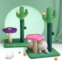 cat grinding claw sisal cat toy column flower cactus cat climbing frame cat nest cat tree house furniture shelves