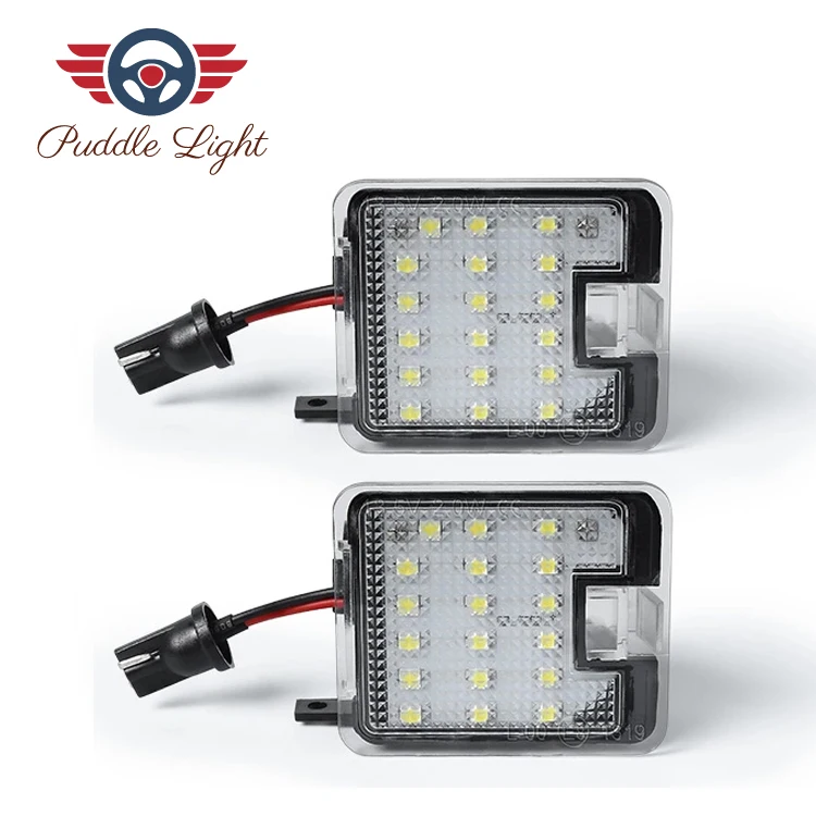 2x 18SMD светодиодный светильник под боковым зеркалом для Ford C-max Focus Kuga Escape Mondeo IV S-Max светодиодный светильник, супер яркий