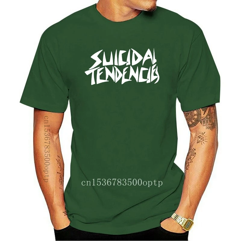 

New SUICIDAL TENDENCIES - TRES VATOS - Official T-Shirt Men T Shirt 100% Cotton Print Shirts