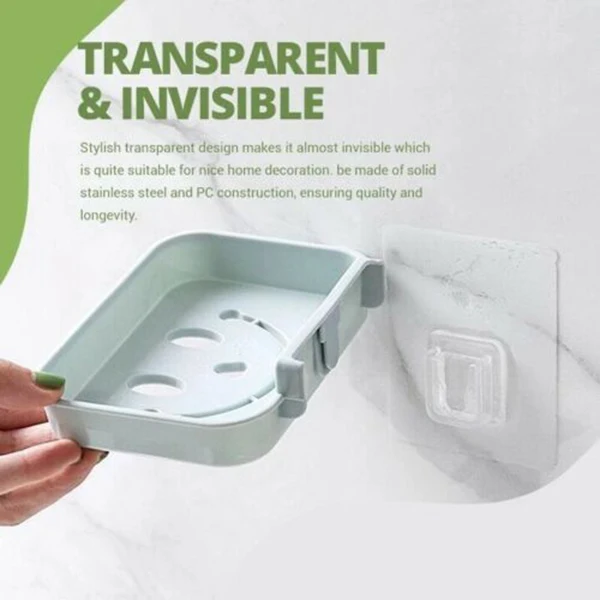 

Double-sided Adhesive Wall Hooks Wall Hooks Hanger Strong Transparent Suction Cup Sucker Wall Storage Kitchen Bathroo Holder