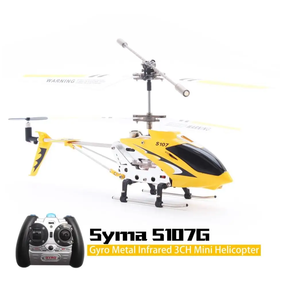 Зеленый RC Syma S107G гироскоп металлический инфракрасный радиоприемник 3CH мини вертолет RC пульт дистанционного управления Летающий беспилотник для игрушек подарок RTF - Цвет: Зеленый