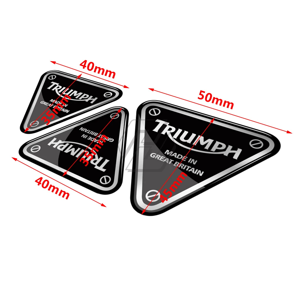 

For Triumph Decals Motorcycle Decal Screw Patch Sticker 675 675R