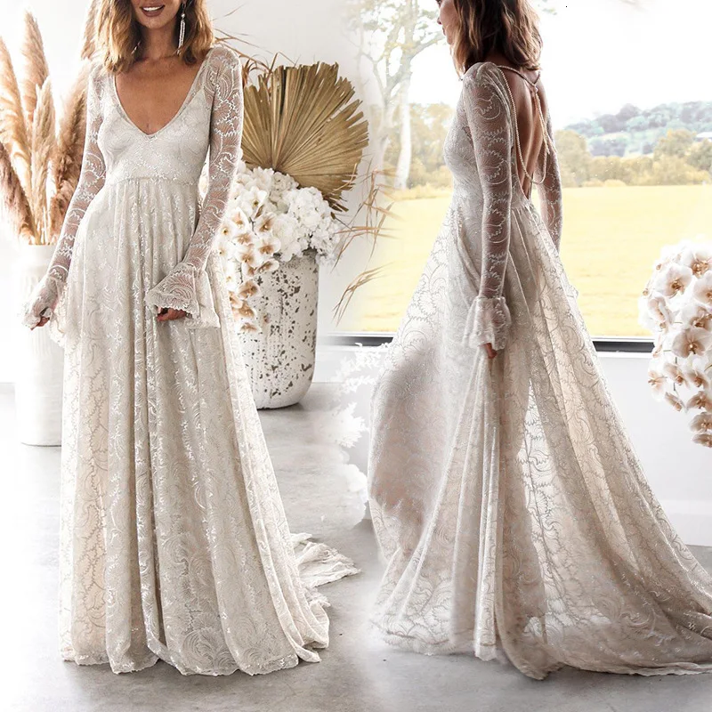 Серебряное кружевное платье элегантное с длинными рукавами женское в стиле