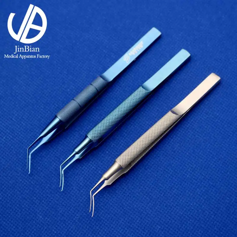 Фтальмологические инструменты пинцеты для капсулорексиса из нержавеющей стали