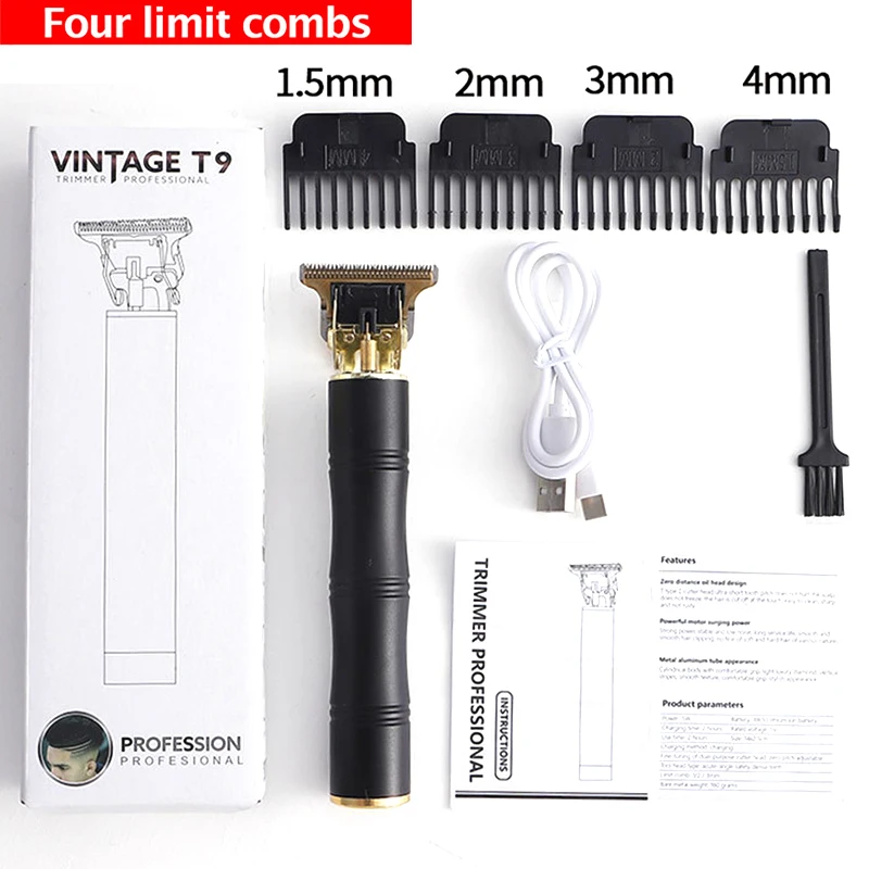 Профессиональные машинки для стрижки волос триммер мужчин с регулируемыми