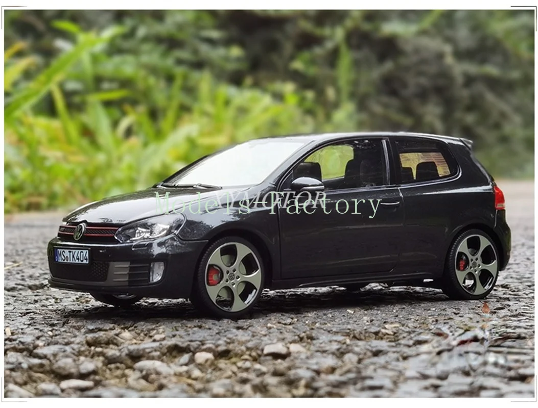 

Norev 1:18 для VW Volkswagen Golf GTI 6 Gen 2009, металлическая модель автомобиля под давлением, черные игрушки, подарки, серая демонстрация, коллекционные укр...