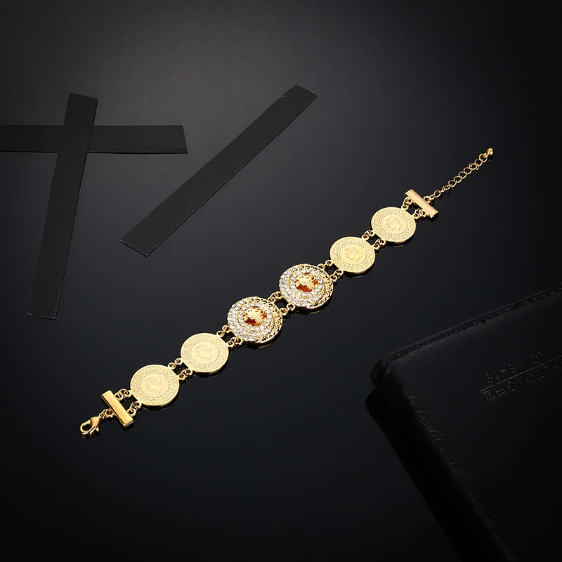 ААА с украшением в виде кристаллов для мусульманских браслет женщин/для мужчин