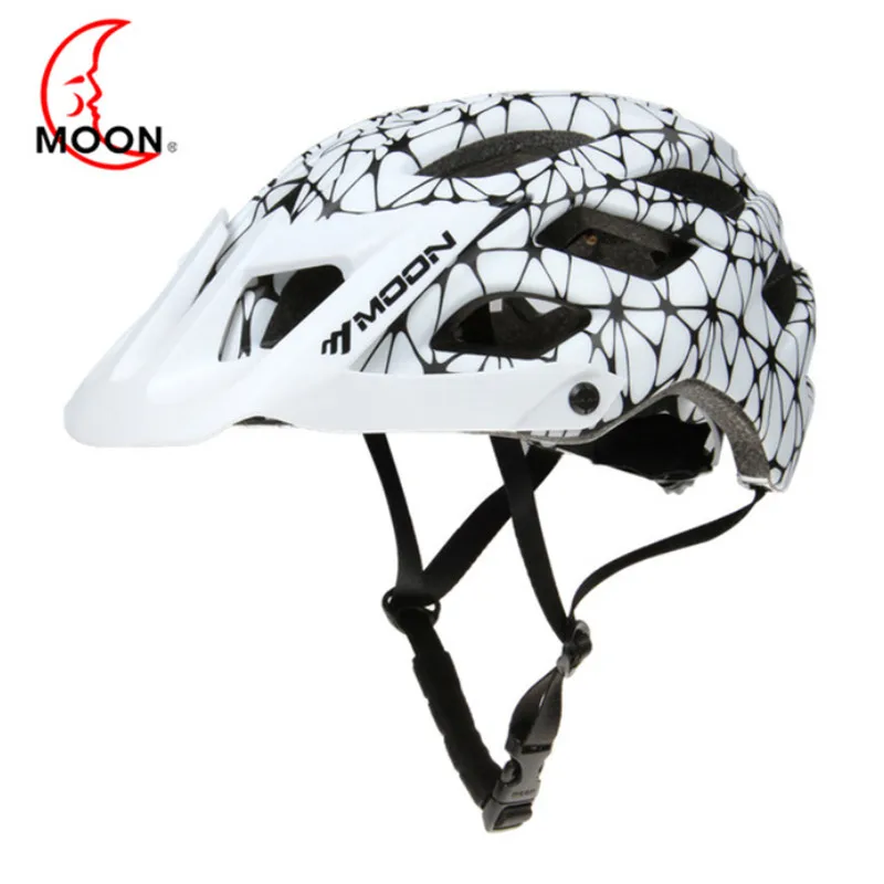 Коричневый MOON Bike шлемы интегрированные уличные спортивные велосипедные шлемы общее безопасное оборудование для верховой езды велосипедный шлем для взрослых a40 - Цвет: Коричневый