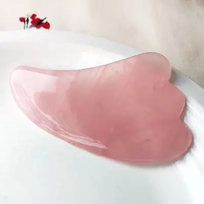 Natural hibiscus jade scraping plate powder crystal lady beauty thin face detoxification natural health gift | Украшения и