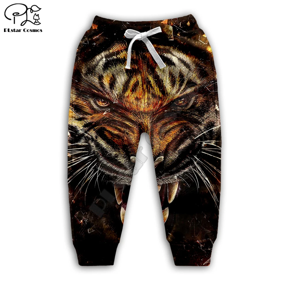 

Super Sonic tiger 3d Hoodies Tiger head zipper coat Long Sleeve Pullover Cartoon Sweatshirt Tracksuit Hooded/pants/family tshirt